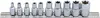 BGS Steckschlüssel-Einsatz-Satz E-Profil 10-tlg. Produktbild-Vorschau 6