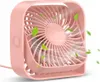 USB ventilátor Tichý mini stolní ventilátor TOPK K50 růžový Náhled obrázku produktu 6