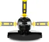 A black and yellow angle grinder with a disc and handles is shown against a white background. Produktbild-Vorschau
