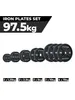 ATLETICA Iron Plates Set | 97,5 kg Set ∣ 2 x 1,25 kg | 2 x Produktbild-Vorschau 2