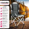 TecTake 401050, 3,4 kg, Polyester, Ocel, Šedá Náhled obrázku produktu 3