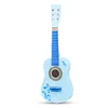 Niebieska gitara - instrument muzyczny dla dzieci Podgląd zdjęcia produktu 5
