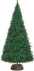 vidaXL Col de sapin de Noël Noir 90 x 90 x 28 cm Jacinthe Voir les images du produit 3