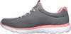 Skechers Summits - Grau / Pink Polyester Größe: 38 Normal Produktbild-Vorschau 2