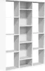 Divisorio/libreria bianco 100x24x140 cm materiale a base di Anteprima dell’immagine prodotto 1