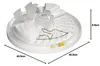EDUPET 05005AA Cat Love Intelligence Toy Cat Center, bianco Anteprima dell’immagine prodotto 7
