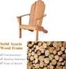 KOMFOTTEU Židle Adirondack, zahradní židle z akátového Náhled obrázku produktu 3