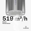 Klarstein Dunstabzug, Insel-Dunstabzug Freihängend, Produktbild-Vorschau 4