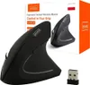 Souris - Souris verticale - Sans fil - Ergonomique - Noir - Voir les images du produit 1