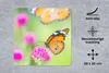 MuchoWow® Mauspad Mousepad Insekten - Schmetterlinge - Produktbild-Vorschau 2