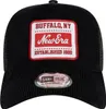 New Era 9FORTY A-Frame Trucker Cap Script Logo Patch Cord Produktbild-Vorschau 6