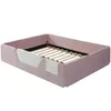 Flieks gestoffeerd bed 140x190 cm met lattenbodem, Productafbeelding-voorbeeld 7