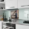Küchenrückwand Spritzschutz Glas mit Motiv Wein mit Glas 40 Produktbild-Vorschau 2