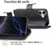 imoshion Luxe Bookcase pour l'Apple iPhone 17 - Noir Voir les images du produit 3