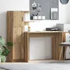 vidaXL Schreibtisch 2 pcs Artisan-Eiche Produktbild-Vorschau 3