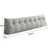 Rückenkissen Bett 200cm, Leinen Rückenlehne Kissen, Produktbild-Vorschau 6