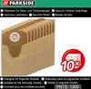 10 Parkside  Staubsaugerbeutel Staubbeutel für Produktbild-Vorschau 6