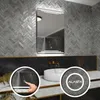 Badspiegel mit LED Beleuchtung und Touch-Schalter - Burma - Produktbild-Vorschau 1