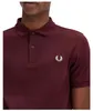 Fred Perry Polo normale Passform bordeaux einfarbig Produktbild-Vorschau 9
