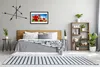 Bild 60x40 MDF-Rahmen Wandkunst Die Pflanze Mohn Natur Produktbild-Vorschau 2