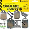 Magura Bremsbeläge MDP 8+ Grün Sport mit Vibrations Dämpfer Produktbild-Vorschau 1