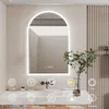 WISFOR LED Badspiegel 60×90cm Wandspiegel Badezimmerspiegel Produktbild-Vorschau 12