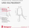 Uszczelka prysznicowa STEIGNER UK03 50 cm (1 szt.) Podgląd zdjęcia produktu 5