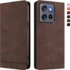 Hülle für Motorola Edge 50 Neo, Retro Kunstleder Ständer Produktbild-Vorschau 1