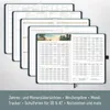 Chäff-Timer Deluxe 2026 / A5 / Petrolgrau/ Häfft-Verlag Produktbild-Vorschau 5