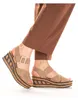 Rieker Nabukino Damenschuhe Sandalen Hoch Braun Freizeit Productafbeelding-voorbeeld 47