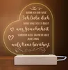 INDIGOS UG - Nachttischlampe - Herz links - Spruch 5 -  Produktbild-Vorschau 1