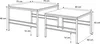 Idohome - Moderner Couchtisch FORMA 2in1 70/60 cm für das Produktbild-Vorschau 7
