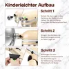 Überzugs-Zubehör Edelstahl für KitchenAid 4.5QT & 5QT Produktbild-Vorschau 5
