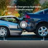 Two cars involved in a collision, with a dashcam recording icon and text overlay. Náhled obrázku produktu