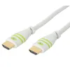 TECHLY HDMI High Speed Kabel mit Ethernet Kabel 3m weiss Produktbild-Vorschau 2