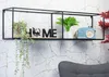 Howhomely Etagère murale métal noir 120 cm - étagère Voir les images du produit 7