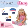 BABY born Carla  hat  langes, hochwertiges Haar und bringt Produktbild-Vorschau 2