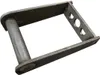 A metal bracket for a mini excavator attachment, shown on a white background. Produktbild-Vorschau