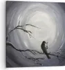 Bild auf Leinwand - Leinwandbild - Vogel Baum modern - Produktbild-Vorschau 1