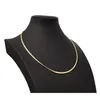 3mm Halsreif Collier Omegareif Omegakette 750 Gold Gelbgold Produktbild-Vorschau 2