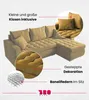 BroMARKT Ecksofa LUIS Schlaffunktion Bettkasten L-Form Produktbild-Vorschau 4