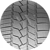 A close-up view of a tire tread pattern. Produktbild-Vorschau