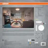 Osram LED Deckenleuchte Orbis Woodburry 39 cm 24W Holzdekor Produktbild-Vorschau 3