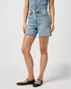 WRANGLER Damen, Shorts COWBOY SHORT 5 INCH, W28, Blau, Produktbild-Vorschau 2
