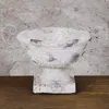 Keramik Pflanzpokal oval Deko-Schale für draussen Ø 17 cm Produktbild-Vorschau 5
