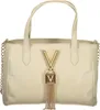Borsa da donna beige con tracolla e dettagli a contrasto Anteprima dell’immagine prodotto 1