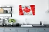 MuchoWow® Poster Nahaufnahme der Flagge von Kanada 60x40 cm Produktbild-Vorschau 3