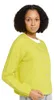 Cartoon vest, korte model, 1/1 ribboord, kleur neongeel, Productafbeelding-voorbeeld 3
