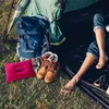 Intirilife Aufblasbares Kissen in PINK – Rechteckiges Produktbild-Vorschau 5