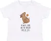 Mr. & Mrs. Panda  T-Shirt Hund Keks 0. - 6. Monat - Weiß - Produktbild-Vorschau 1